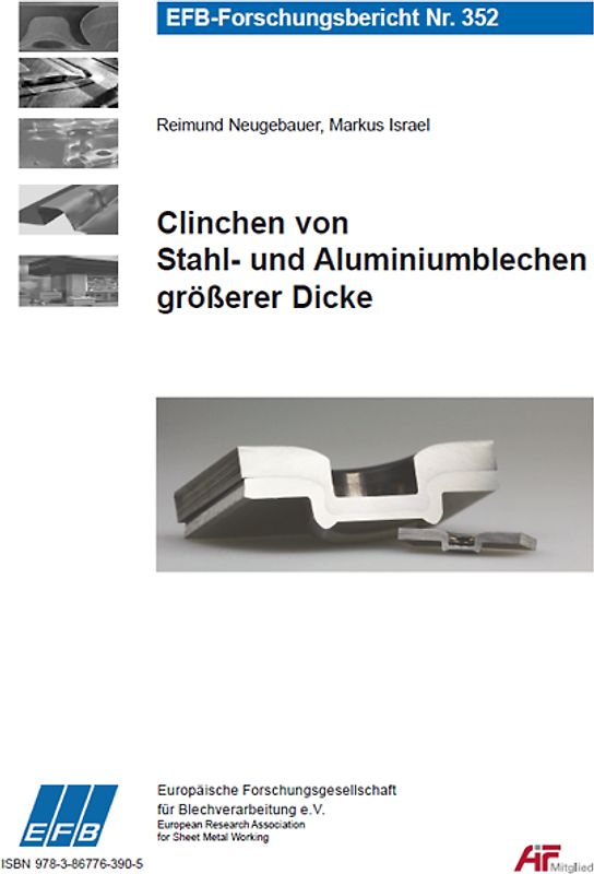 Clinchen von Stahl- und Aluminiumblechen größerer Dicke