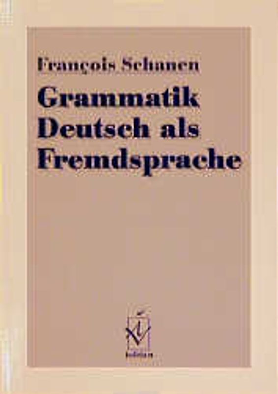 Grammatik Deutsch als Fremdsprache