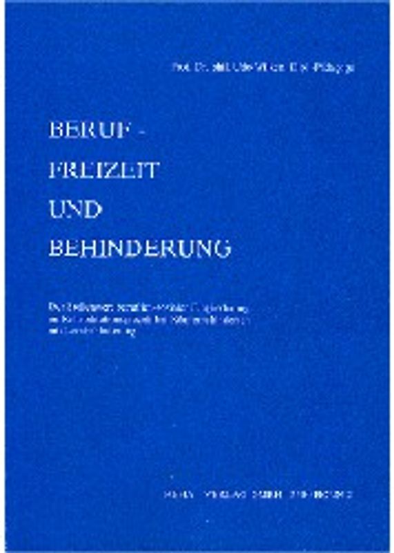 Frühförderungs- und Entwicklungshilfen für behinderte Kinder. Entwicklungsorientierter Übungsaufbau für behinderte Kinder im Entwicklungsalter von 0-3 Jahren
