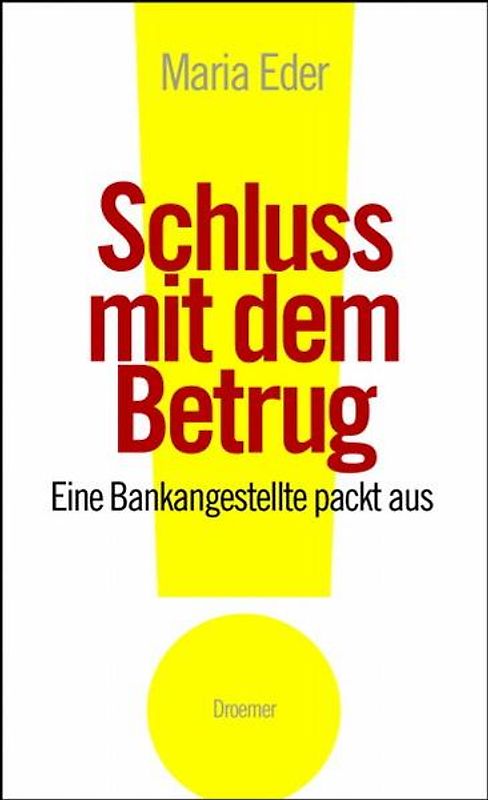 Schluss mit dem Betrug!