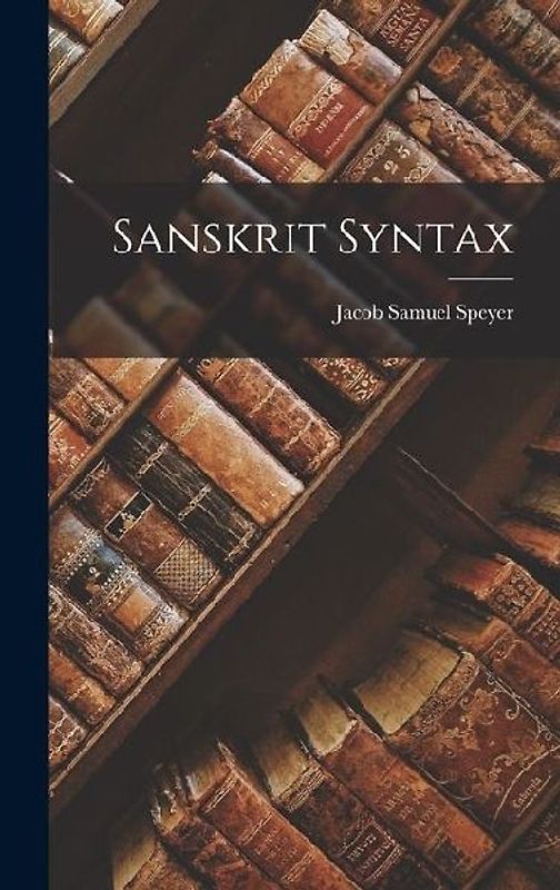 Sanskrit Syntax