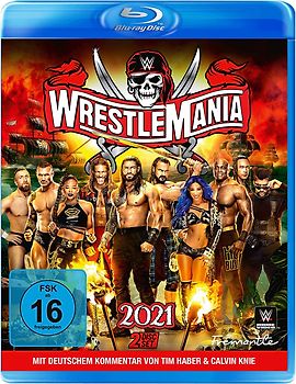 WWE: WrestleMania 37 [2 Discs] Blu-ray Disc