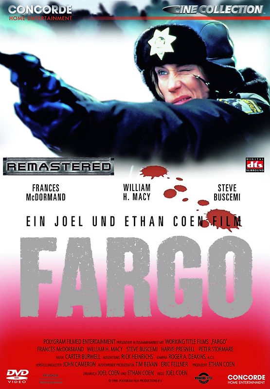 Fargo (Remastered) DVD