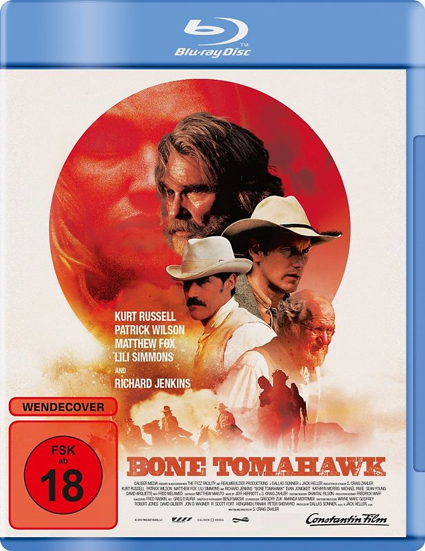 Bone Tomahawk Blu-ray Disc