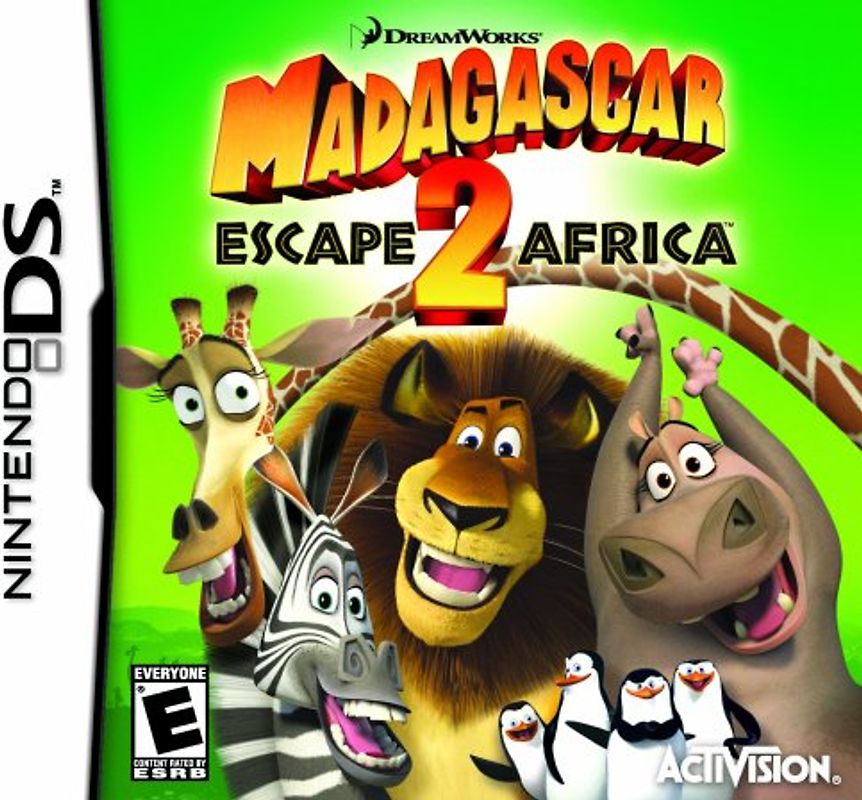 Madagascar Escape to Africa Nintendo DS