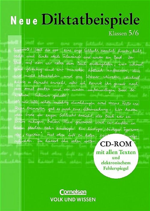 Neue Diktatbeispiele 5/6 mit CD-ROM