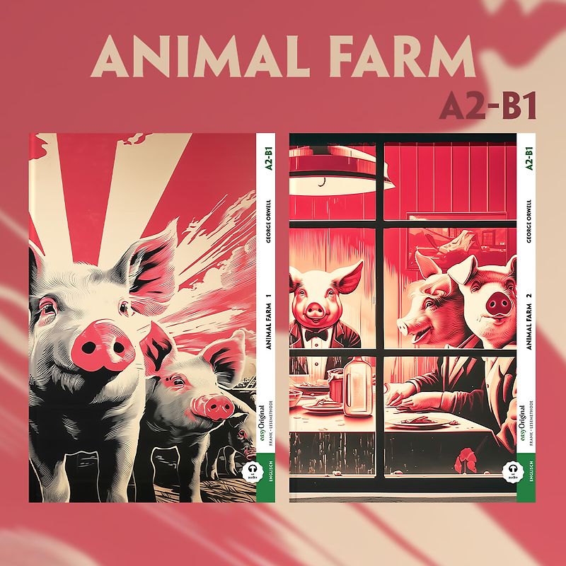 Animal Farm - A2-B1 - 2 Teile (+ Audio-Online)