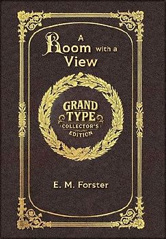 Large Print - A Room with a View - Grand Type Collector's Edition - Matte Hardcover with Dust Jacket