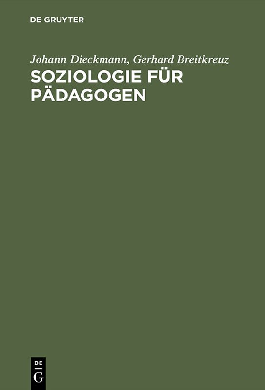 Soziologie für Pädagogen