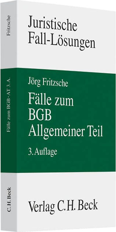 Fälle zum BGB Allgemeiner Teil