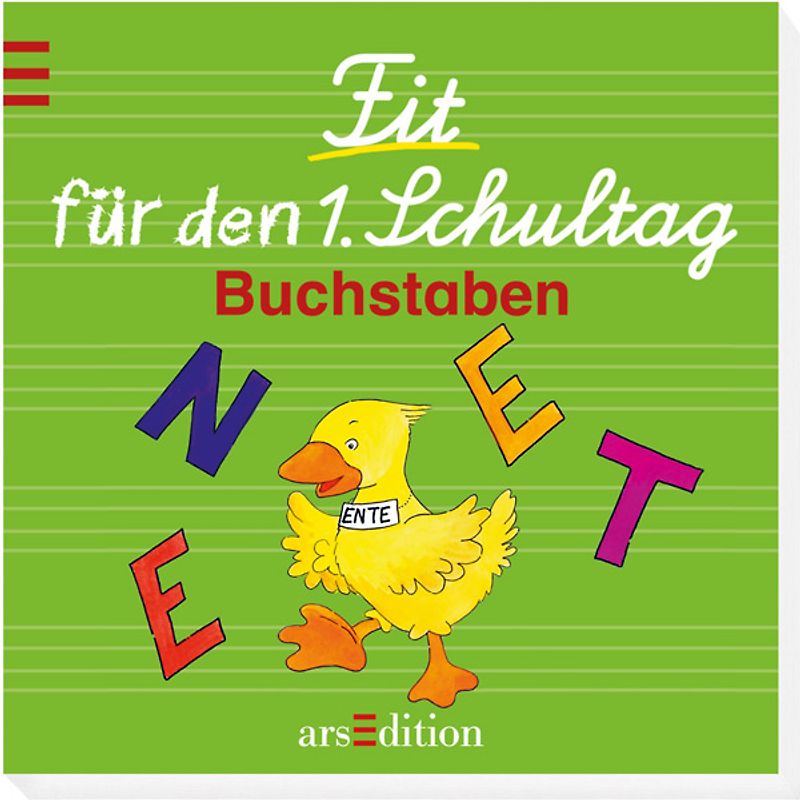 Fit für den 1. Schultag - Buchstaben