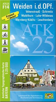 ATK25-F14 Weiden i.d.OPf. (Amtliche Topographische Karte 1:25000)