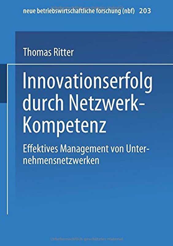 Innovationserfolg durch Netzwerk-Kompetenz