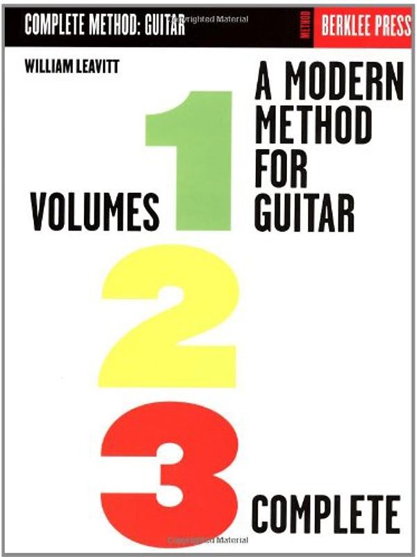A Modern Method for Guitar: Volumes 1, 2, 3 Complete