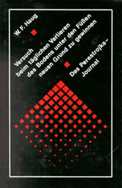 Versuch, beim Verlieren des Bodens unter den Füßen neuen Grund zu gewinnen