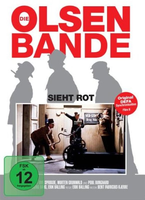 Die Olsenbande sieht rot DVD