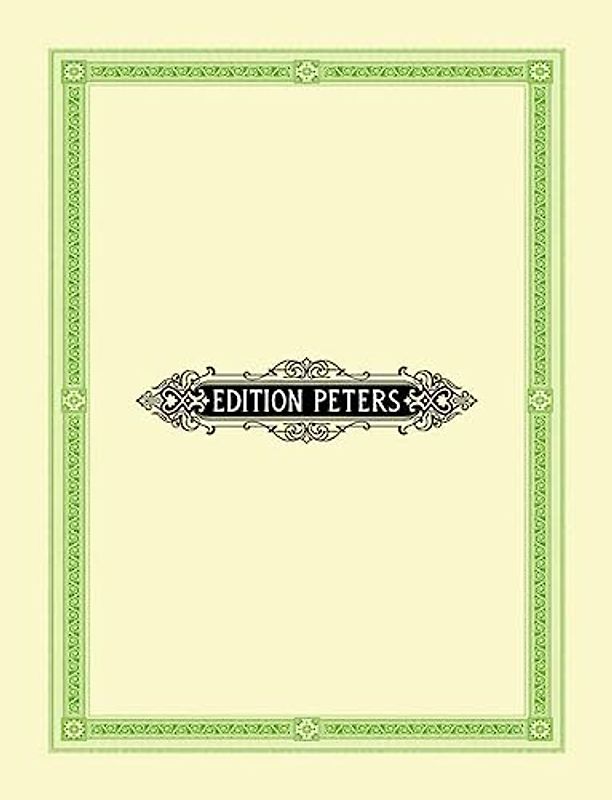 Lieder 1 - Sehr Tief. Gesang Tief, Klavier