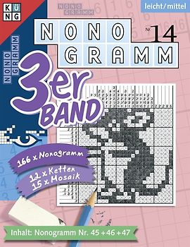 Nonogramm 3er-Band Nr. 14