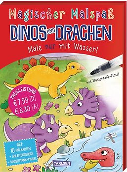 Magischer Malspaß: Dinos und Drachen