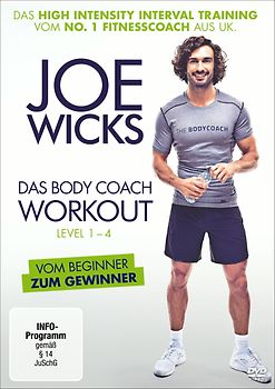 Joe Wicks - Das Body Coach Workout, Level 1-4 DVD