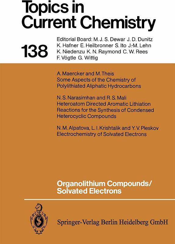 Organolithium Compounds/Solvated Electrons