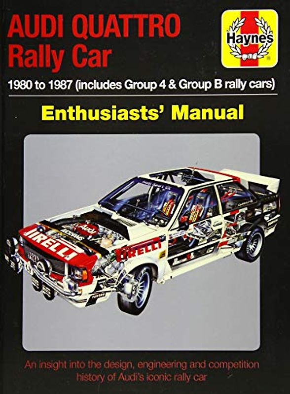 Audi Quattro Rally Car Manual