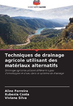 Techniques de drainage agricole utilisant des matériaux alternatifs