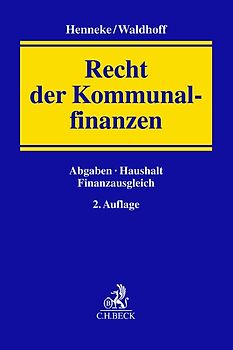 Handbuch Recht der Kommunalfinanzen