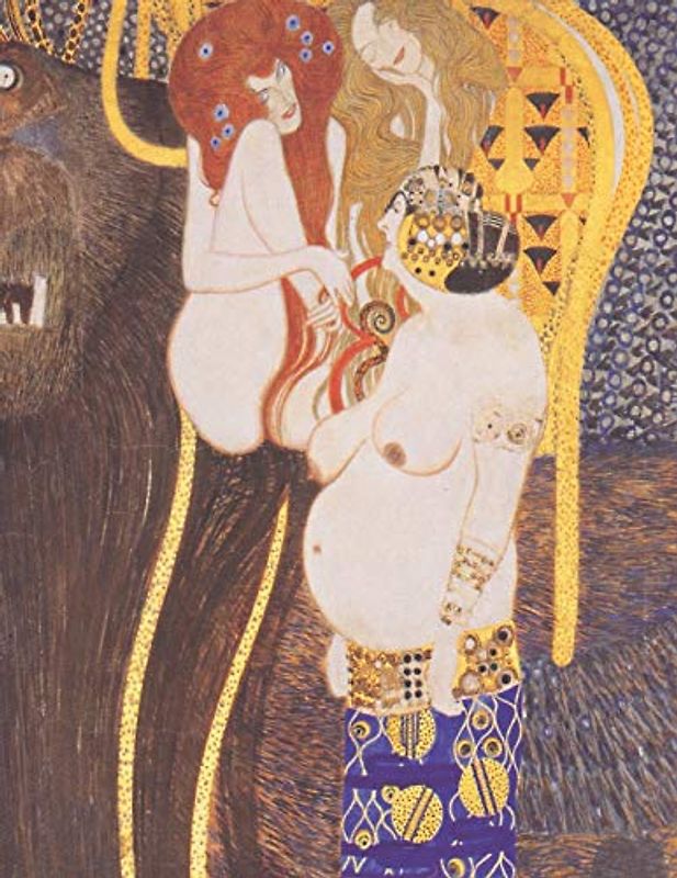 Gustav Klimt Black Paper Sketchbook: Beethoven Frieze | Large Artistic All Black Pages Blank Sketch Pad | Jugendstil Art Nouveau Notebook | Draw with ... Art Supplies (Black Art Sketchbooks, Band 24)