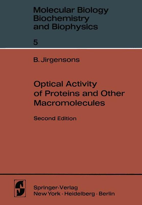 Optical Activity of Proteins and Other Macromolecules