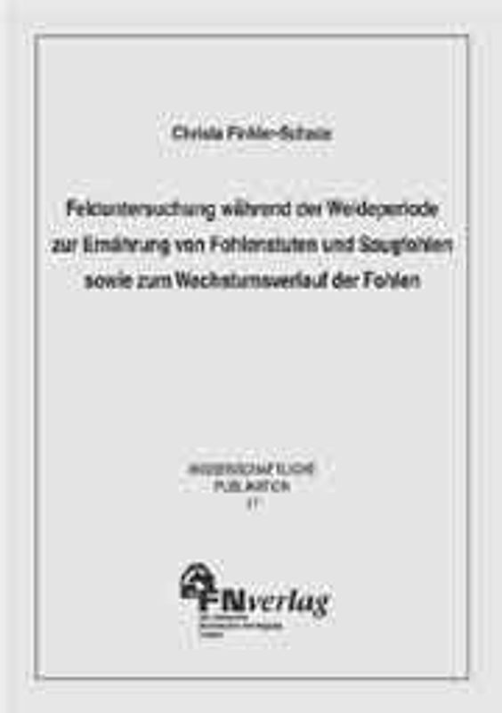 Fütterung von Fohlenstuten und Saugfohlen