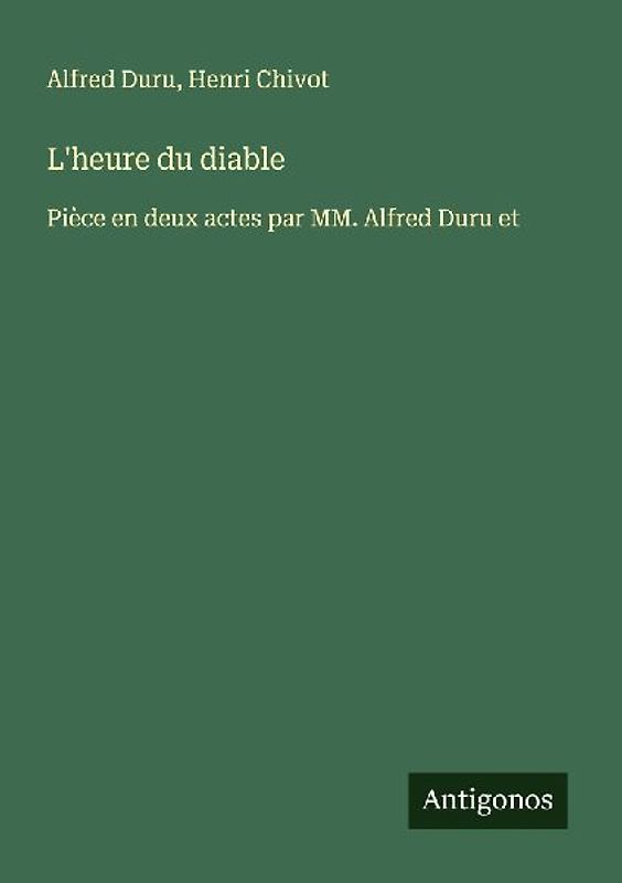 L'heure du diable