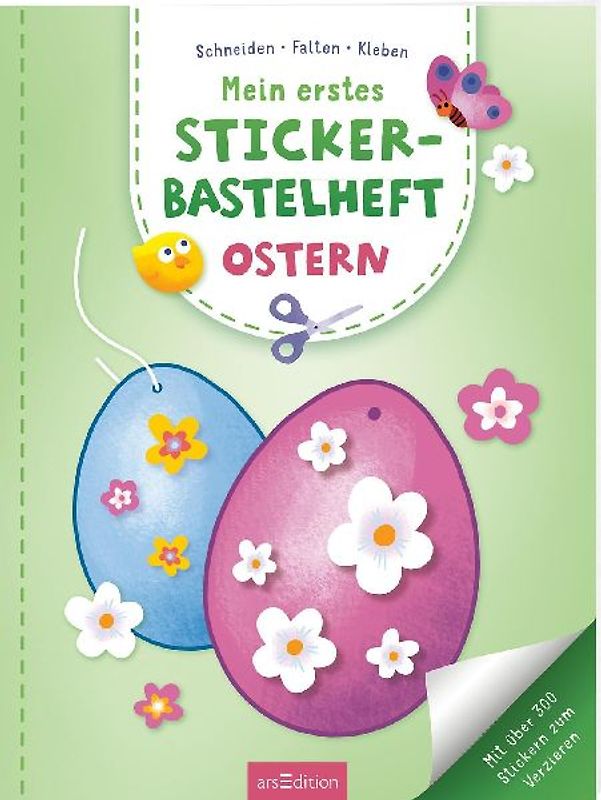 Mein erstes Sticker-Bastelheft - Ostern