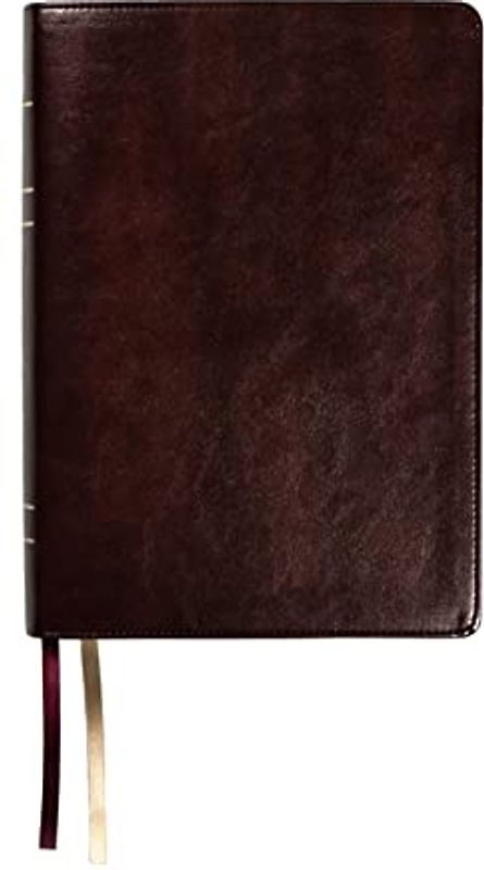 Lsb Inside Column Reference, Paste-Down, Reddish-Brown Faux Leather