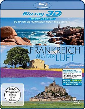 Frankreich aus der Luft 3D 3D Blu-ray Disc