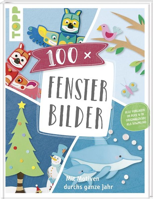 100 x Fensterbilder