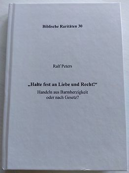 "Halte fest an Liebe und Recht"