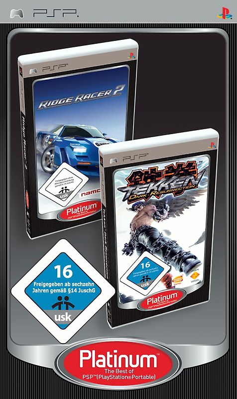 Tekken: Dark Resurrection + Ridge Racer 2 (Double Pack Platinum) PlayStation Portable