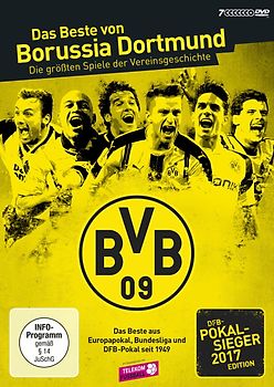 Das Beste von Borussia Dortmund - Die größten Spiele der Vereinsgeschichte, DFB Pokal 2017-Ed. [7 DVDs] DVD