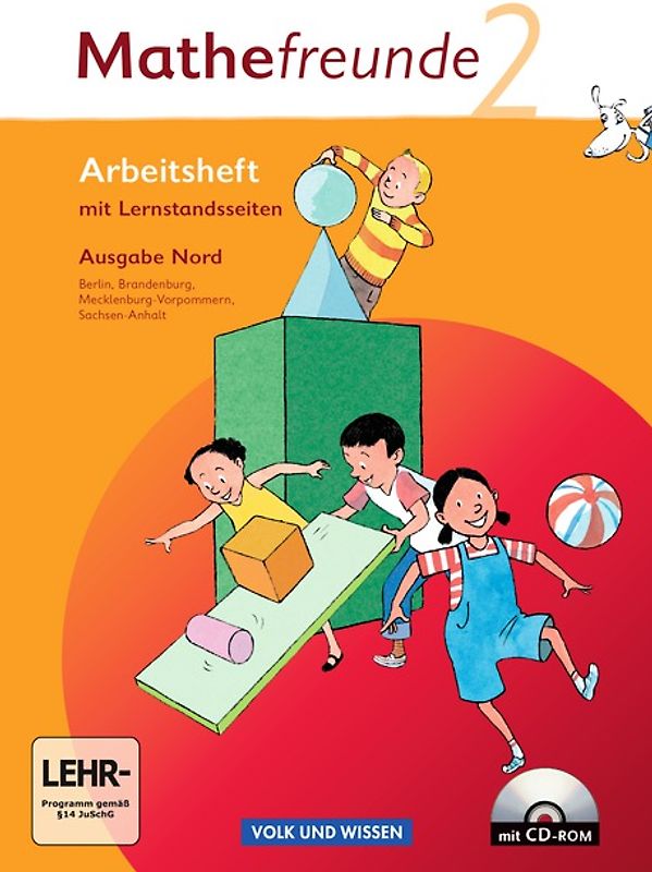 Mathefreunde - Ausgabe Nord 2010 (Berlin, Brandenburg, Mecklenburg-Vorpommern, Sachsen-Anhalt) - 2. Schuljahr