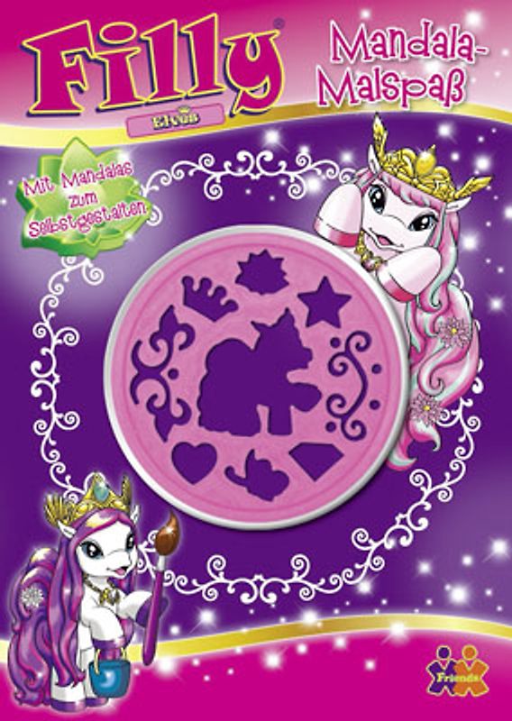 Filly Elves. Mandala-Malspaß