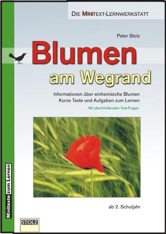 Blumen am Wegrand. Lehrreiche Kurztexte mit Anweisungen zum Lesen und Lernen