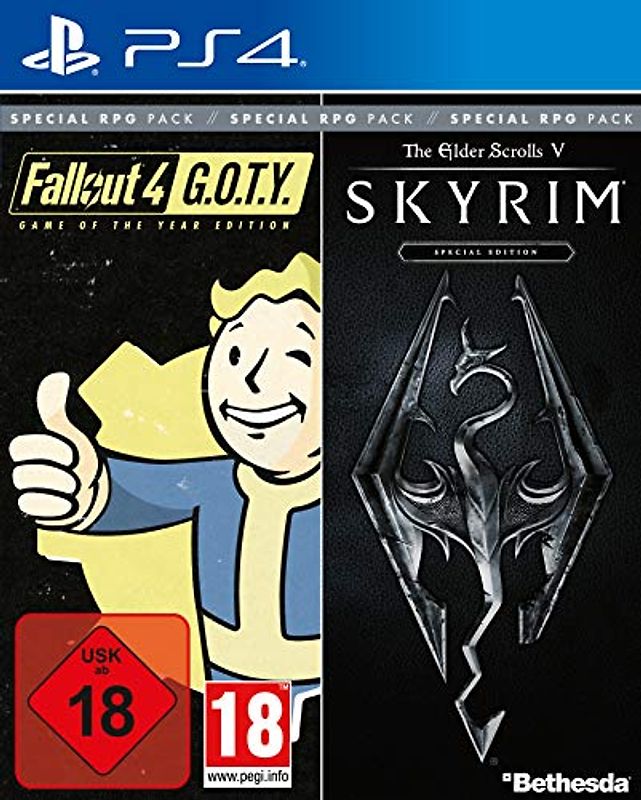 Bethesda RPG Pack (Fallout G.O.T.Y. / SKYRIM Special Edition) PlayStation 4