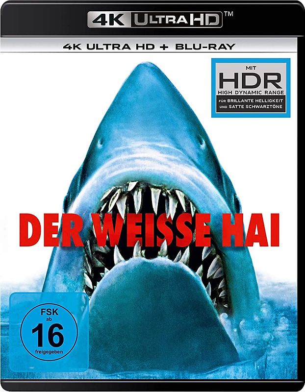 Der weiße Hai [4K Ultra HD + Blu-ray] 4K Ultra HD Blu-ray
