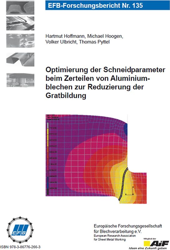 Optimierung der Schneidparameter beim Zerteilen von Aluminiumblechen zur Reduzierung der Gratbildung