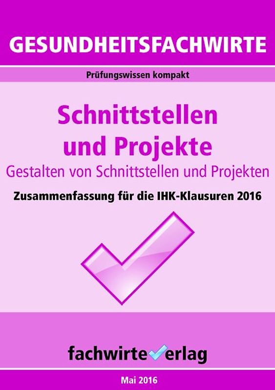 Gesundheitsfachwirte: Schnittstellen und Projekte