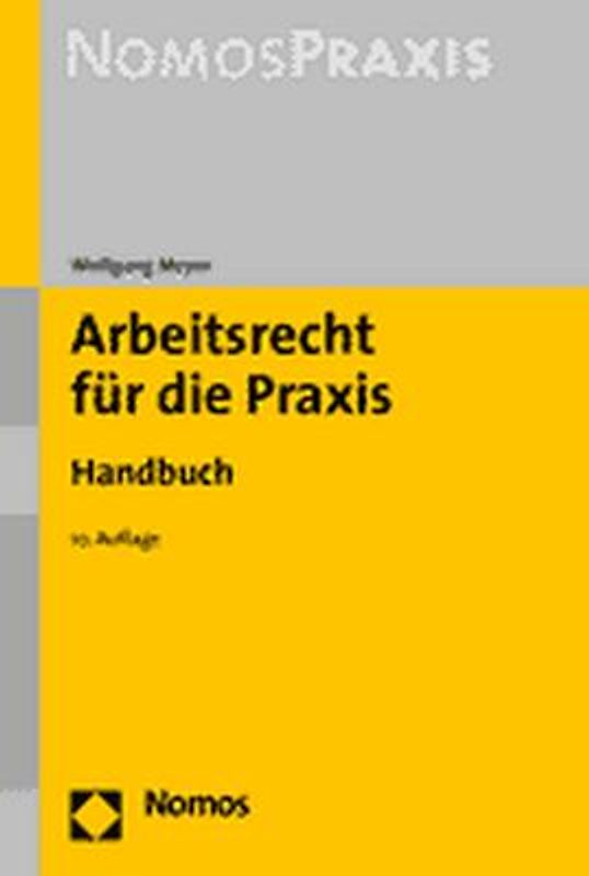 Arbeitsrecht für die Praxis