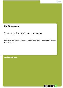 Sportvereine als Unternehmen