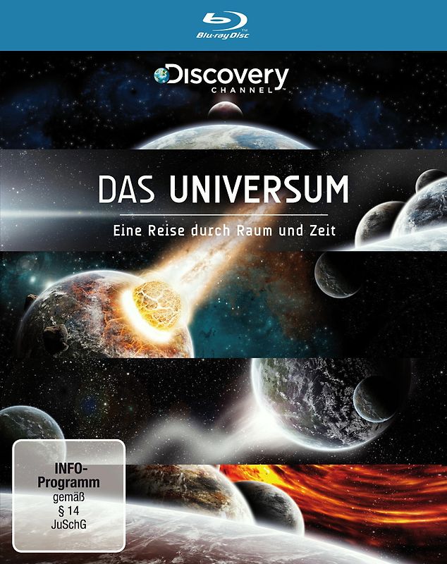 Das Universum - Eine Reise durch Raum und Zeit Blu-ray Disc