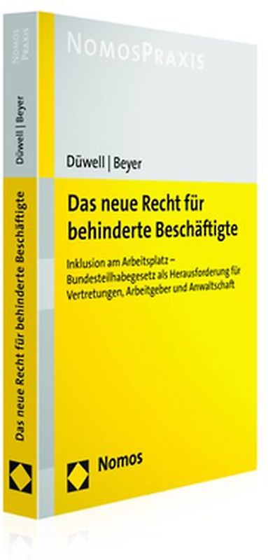 Das neue Recht für behinderte Beschäftigte